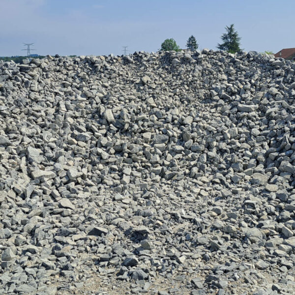 Pierre à gabion 60/120 concassé calcaire