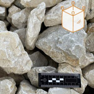 Pierre à gabion 80/150 concassé calcaire - Big bag 1500kg
